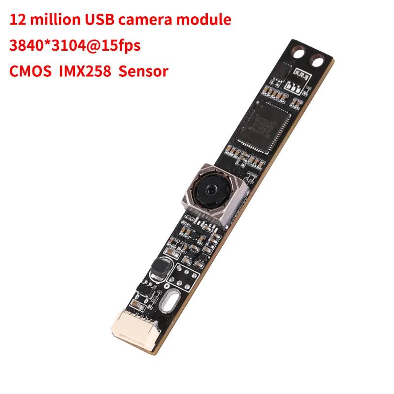 

4K HD Autofocus USB Camera Module 3840x2160 30FPS IMX258 Sensor 73° Built-in Microphone Auto Focus Lens