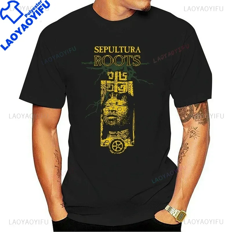 2023 新 SEPULTURA ROOTS 30 年 T シャツパターンプリント Tシャツ