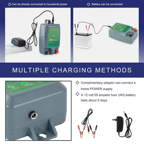 10 किमी पशु इलेक्ट्रिक शेफर्ड बाड़ पशुधन के लिए सुरक्षित इलेक्ट्रिक शेफर्ड उच्च वोल्टेज पल्स नियामक भेड़ पशुधन के लिए 8 best sales इलेक्ट्रिक शेफर्ड - №1