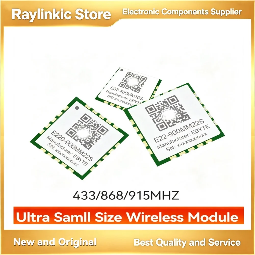 E07-900MM10S E22-900MM22S E220-900MM22S E290-400MM20S Ultra Small Size Wireless RF Module 915MHz EBYTE LoRa Communication Module