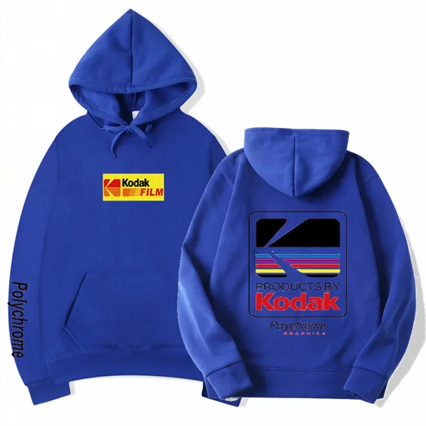 2024 Polychrome Kodak Hoodie Sweatshirt Print pullover hoodie for men and women sweatshirt  hoodies  promo  streetwear