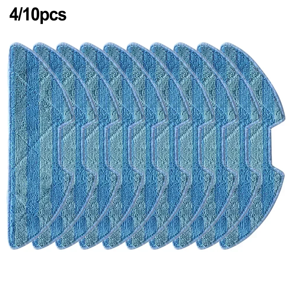 

4/10pcs Mop Pads Replacement For ICLEBO Robot Vacuum Cleaner Sweeper Cleaning Disc Home Cleaning Tool Accessories