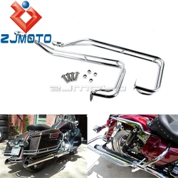 1 Set Motorcycle Saddlebag Guard Rail Kit For Harley Road King Electra Glide Road Street Glide 2009-2013 FLHR FLHTC FLHX FLTR