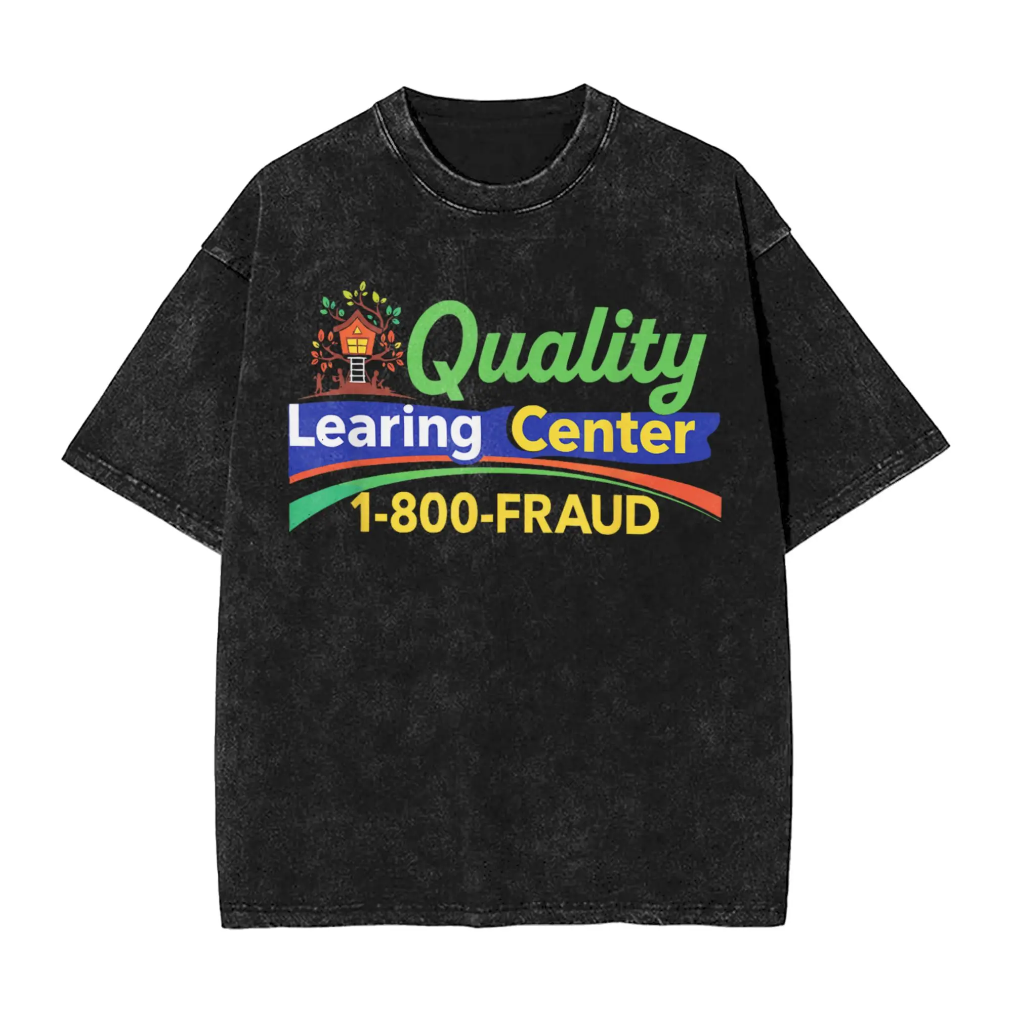 

Retro Funny Sarcastic Quality Learning Center School Quote T-Shirt for Men Awesome 100 Cotton Tee Shirt Short Sleeve T Shirt