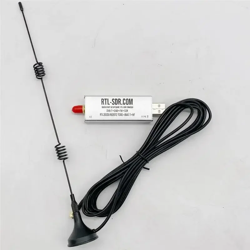 

NEW RTL-SDR Blog V3 R820T2 TCXO Receiver Software Radio Wideband Frequency UHF 4.5V