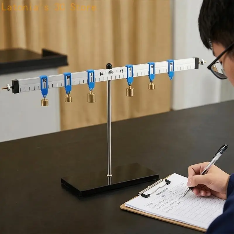 Leichtes Hebel- und Stützständer-Mechanik-Experimentiergerät aus Aluminiumlegierung für die Demonstration von Schulen – Detail 5