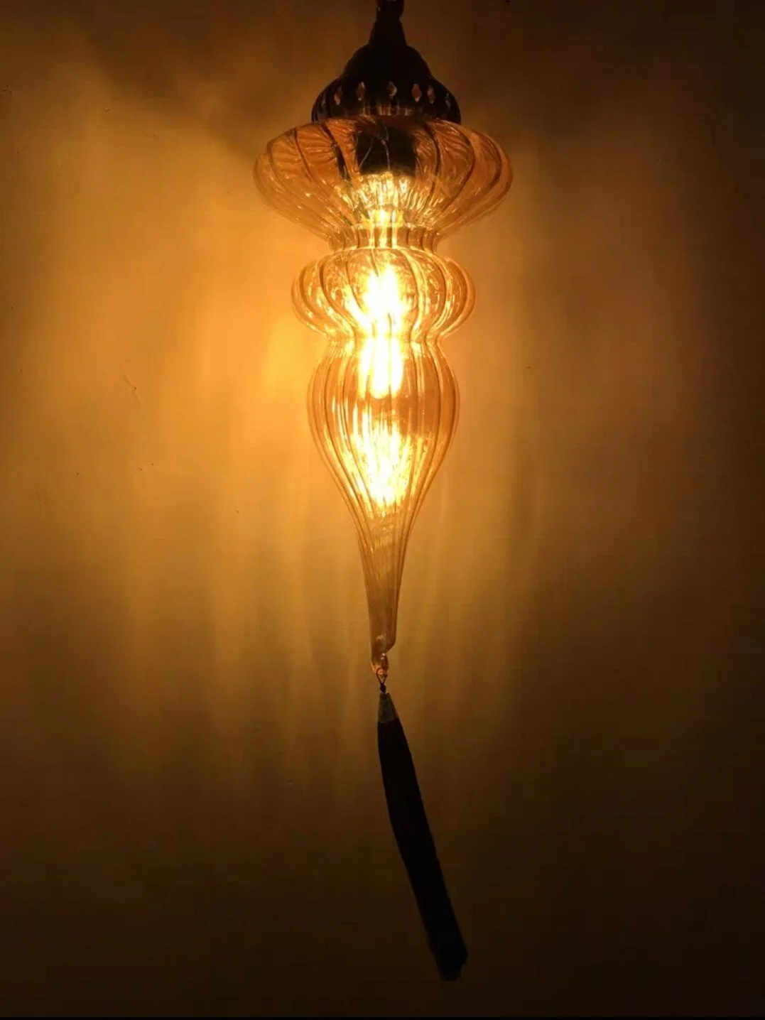 Newest Style Turkey Ethnic Customs Coffee Lamp Romantic Cafe Restaurant Bar Tree Pendant Light Bar Creative Pendant Lampe