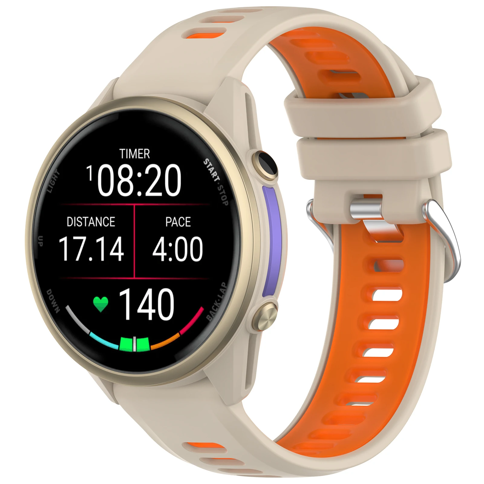 الرياضة الرسمية سيليكون الفرقة ل Garmin Forerunner 970 965 955 945 935 745 تنفس حزام سوار معصمه حزام الملحقات