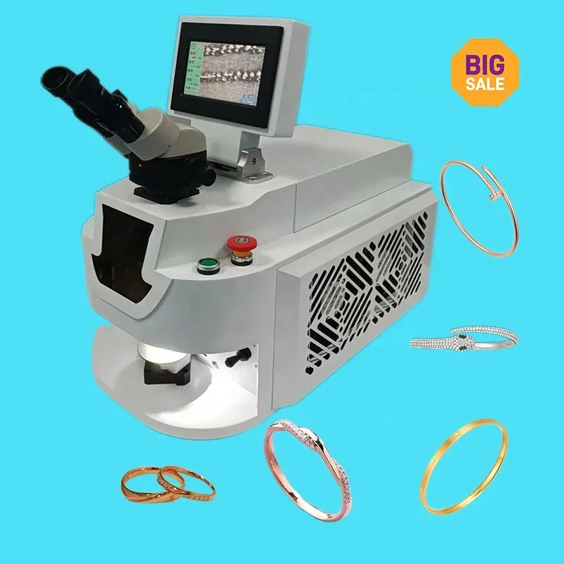 

New Design 100W 200W Jewelry Spot Laser Welding Machine 200W Control System For Welding Of Jewelry Metal Accessories