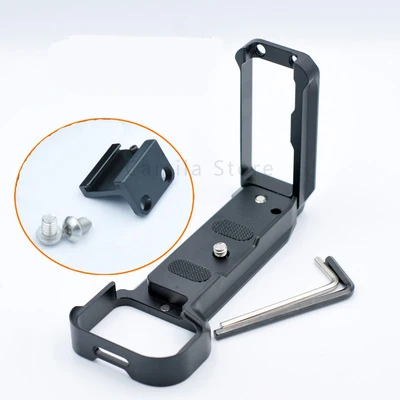 Pro L Type Bracket Vertical Quick Release Tripod Plate Grip Handle for SONY A7C A7 C  Arca-Swiss RRS Tripod Ball Head