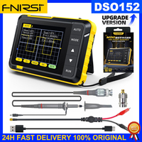 FNIRSI DSO152 Mini Handheld Digital Oscilloscope 2.5MSa/s 200KHz Analog Bandwidth 800VPP Support Firmware Upgrade PWM Output