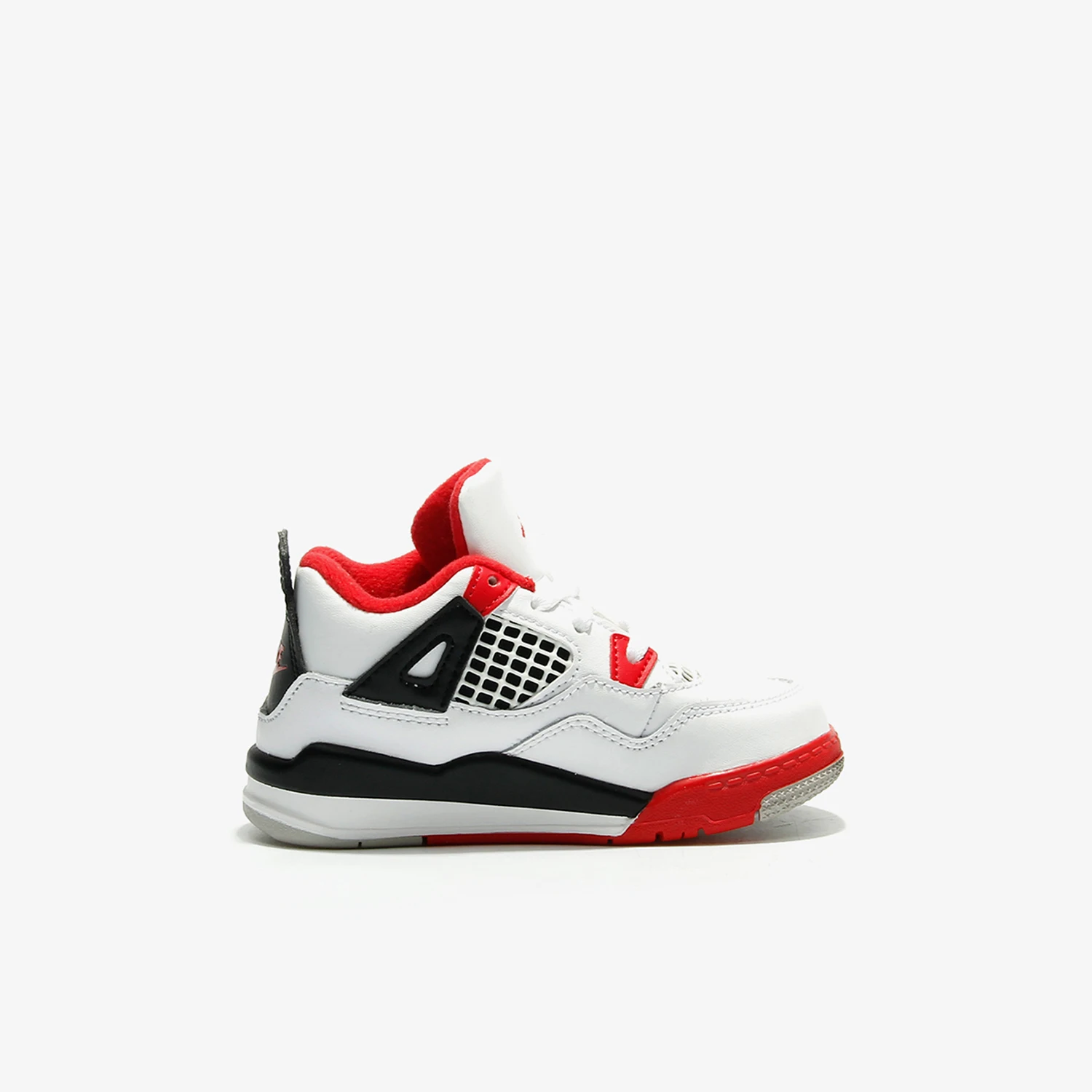 Nike Authentic JORDAN 4 RETRO (TD) Retro Children's Sports Casual Shoes BQ7670-160 view 2