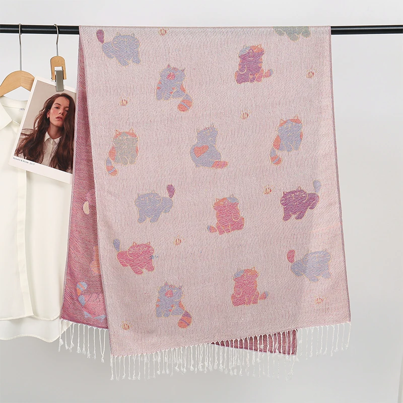 2025 Bufanda Jacquard de lujo para mujer, estampado de Pasley, nuevas envolturas, Pashmina, Poncho de viaje, manta cálida, Bufanda de invierno, chal, estolas femeninas