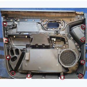 Für Renault Streptway Dacia Sandero 2012 - 2015 2016 2017 2018 2019 2020 Autotür Panel Card Garrison Clip Nietpolster 10 Hauptverkaufszubehör Sandero 2012 - №10