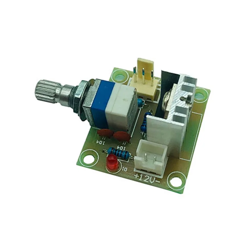 5pcs LM317 Linear Step Down Converter Adjustable Voltage Regulator Board Fan Speed Controller Module