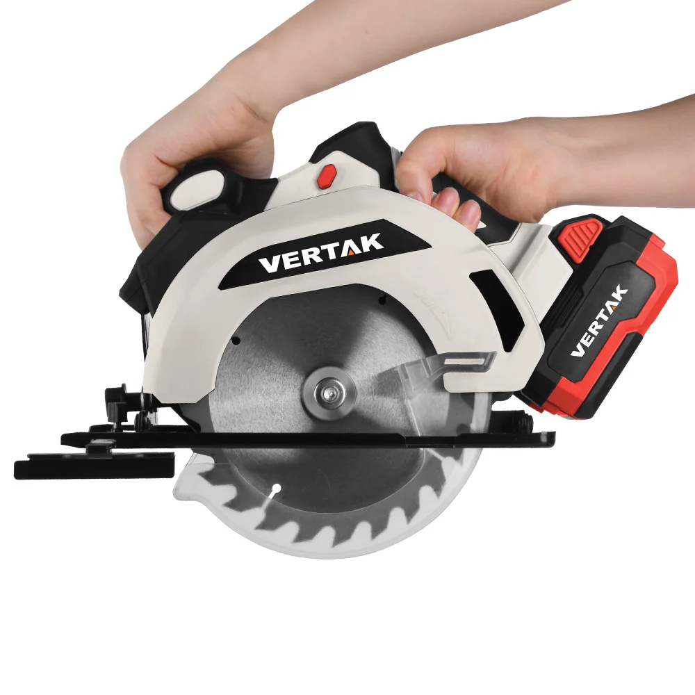 Professional Industrial Battery Circular Saw Wood Cutting Cordless Round Portable Circular Saw Machine