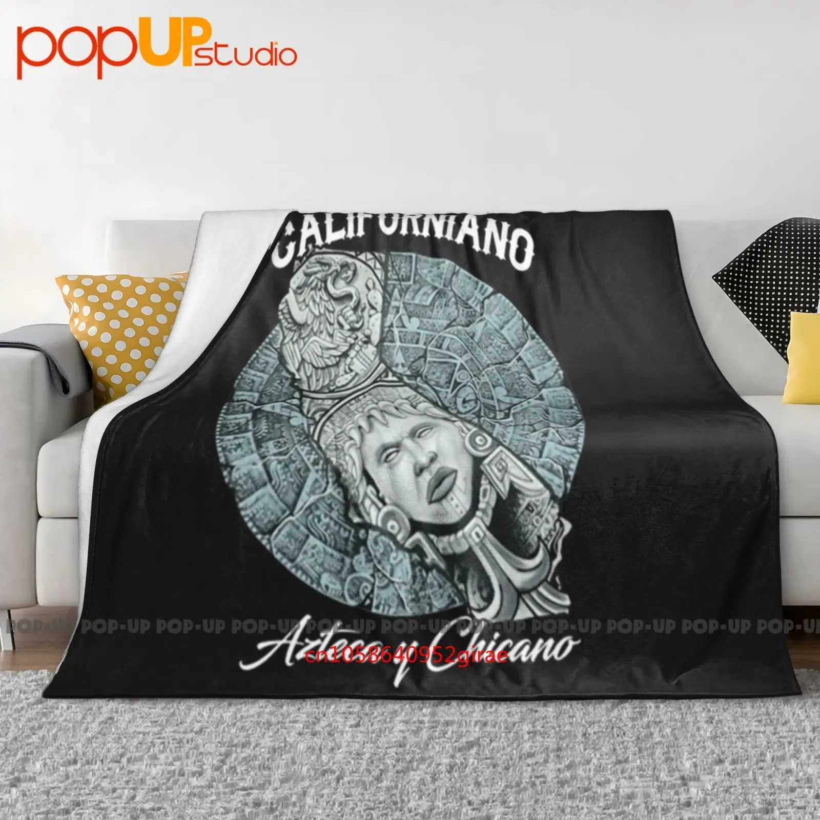 Californiano Azteca Y Chicano California Urban Manta ultrasuave Edredón Funda de sofá de invierno Fundas de cama