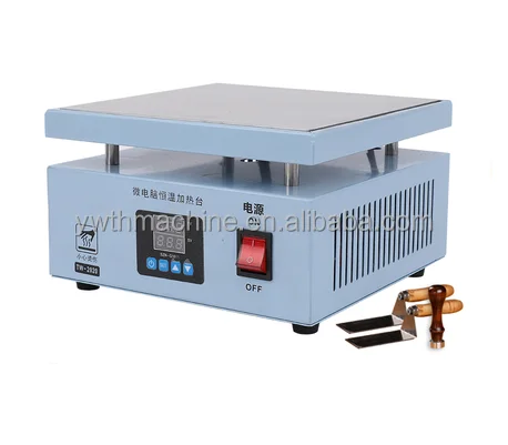 manual tea perfume cosmetics gift box filming wrapping machine BOPP heat sealing film ironing machine