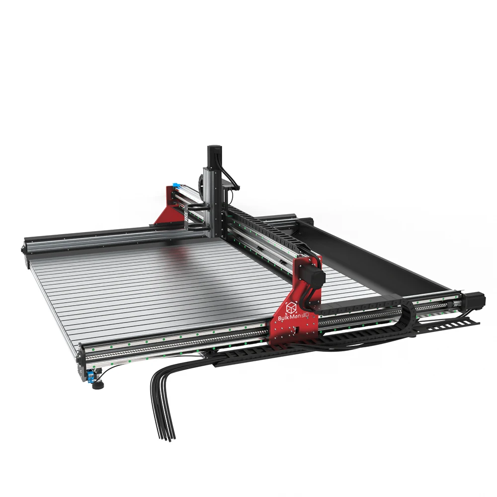 

20%OFF Bulk-Man3D Silver 1000-1500 OX MAN CNC Router Mechanical Kit with 1610 Ball Screw Quiet Transmission for CNC Wood Router