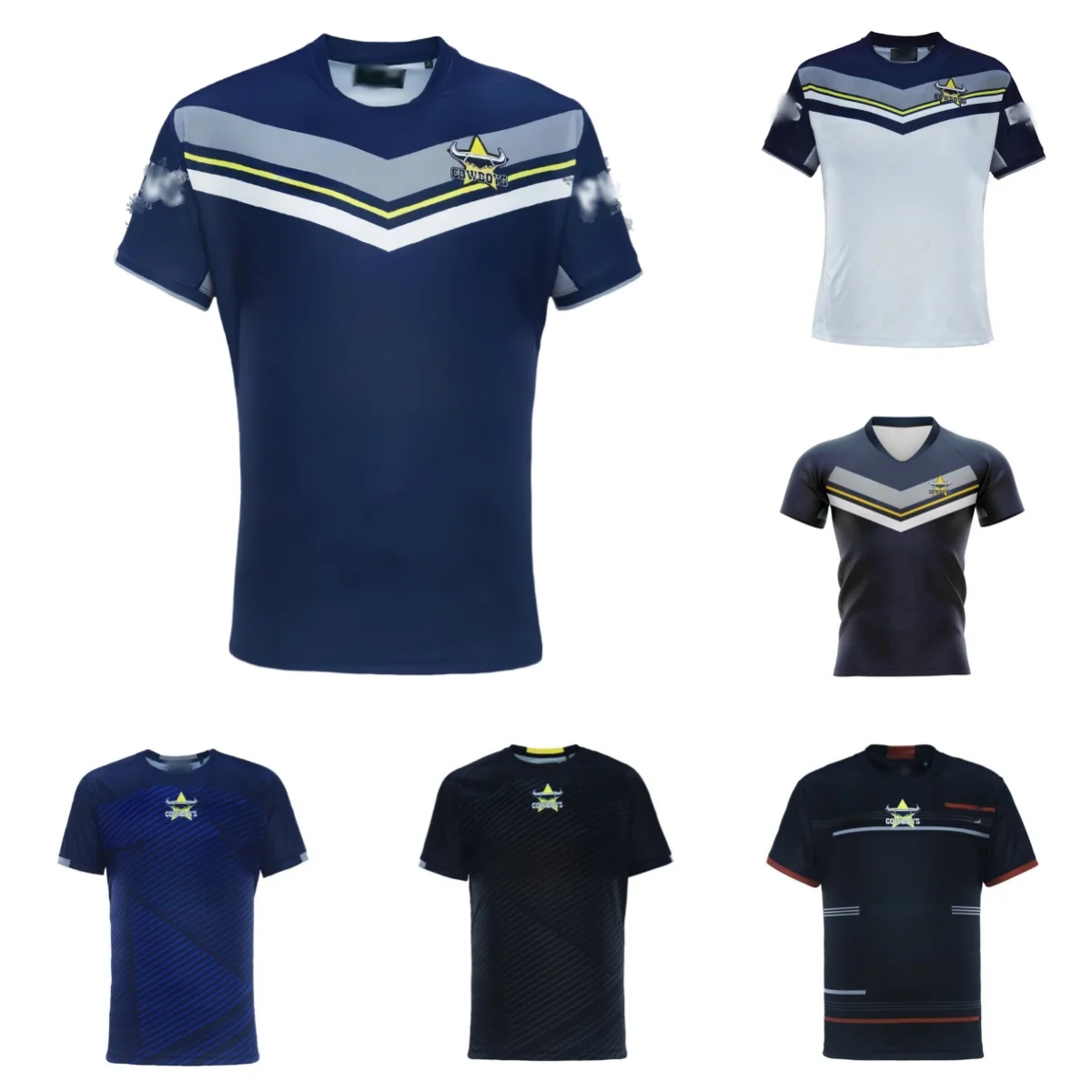 North Queensland Cowboys 2024 Rugby/Training Uniform/Classic/Home and Away/ANZAC High Quality Customizable jerseys