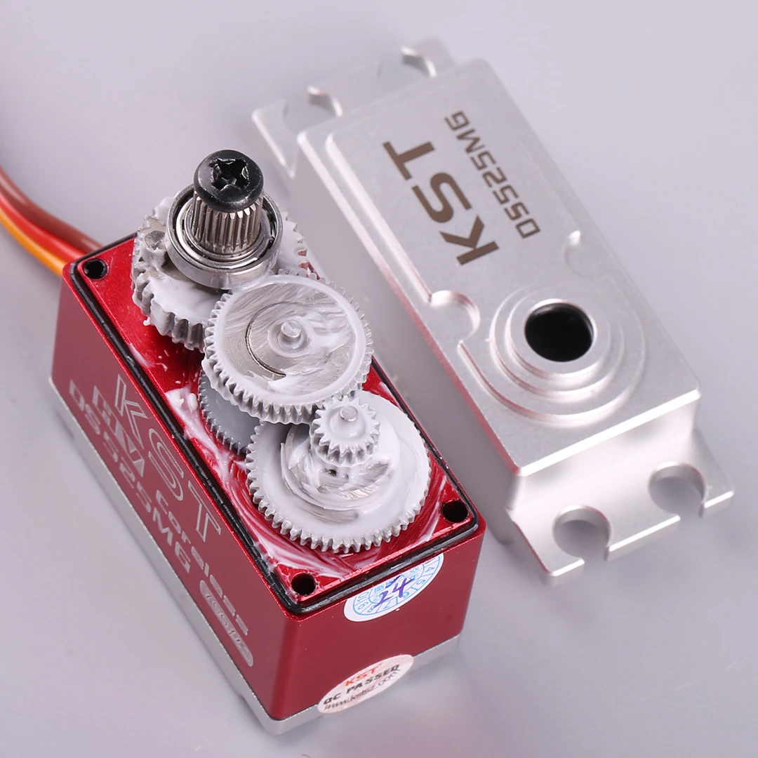 KST DS525MG HV 6-8.4V 7.5kg 760us 2BB Cuscinetto A Sfere Metal Gear Coreless Servo Digitale Per RC UAV Auto Barca Robot Elicottero Giocattoli