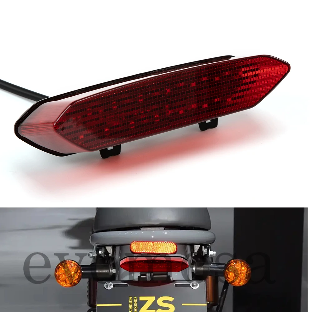 

Evomosa ATV Tail Light 12V LED Rear Brake Taillight Rear Lamp For Yamaha Raptor 700 2006-2018 For YFZ450R 2009-2018 Light