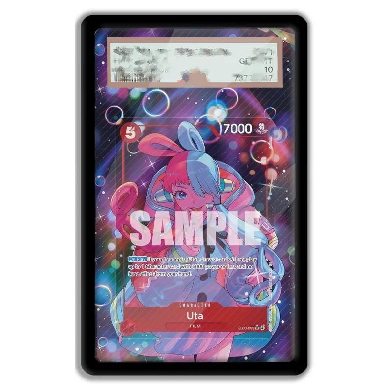 Anime Art Display for ONE PIECE Uta Memorial Collection Anime Games Expand Art Acrylic Protective Case Keychain Evaluation Level view 2