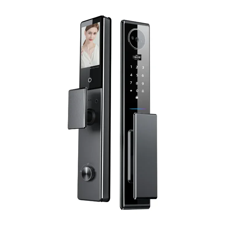 

Real-Time Video Smart Lock 3D Face Palm Vein Recognition Fingerprint Password WiFi Connectivity Digital Tuya Door Lock Camera