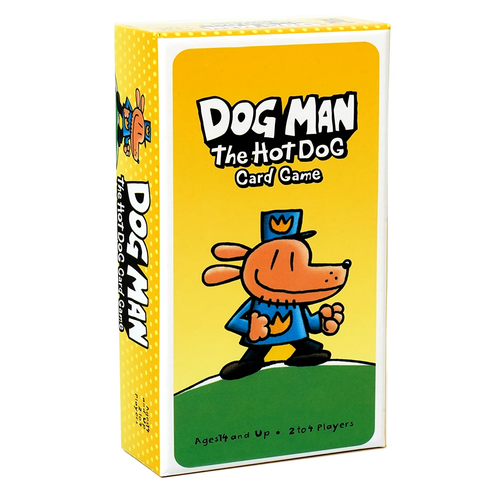 Dog Man Hot Dog Card Game il gioco di raccolta veloce e Frenzied per bambini con Art Party Game Deck