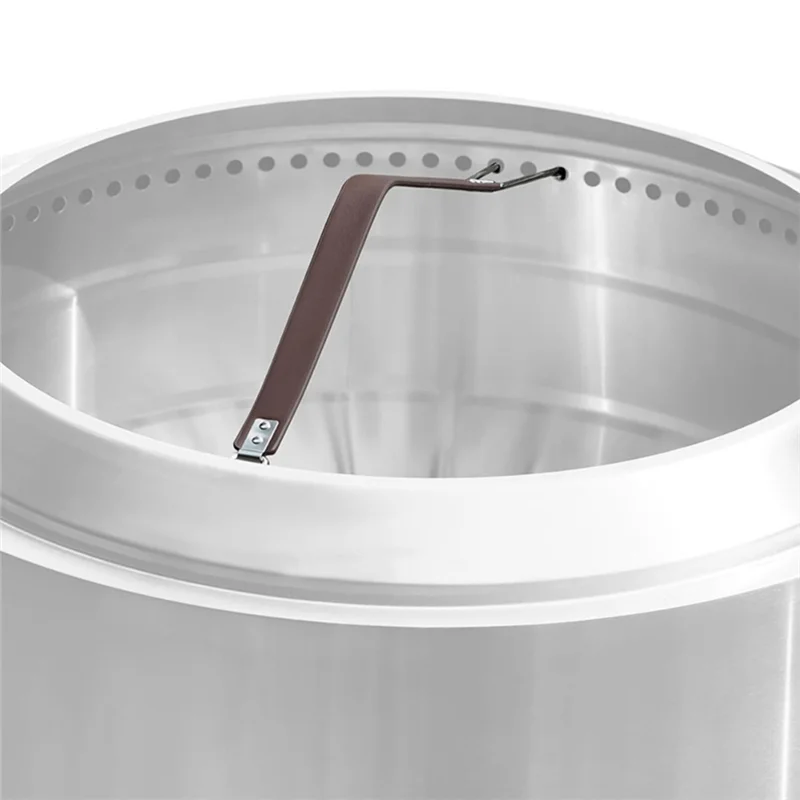 ABVA-Leather Fire Kang ハンドル ステンレススチールフック付き Fire Kang 移動ツール ソロストーブシリーズ Fire Kang に適しています