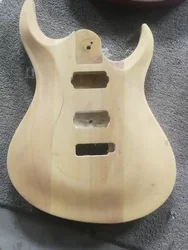 Unfinished Electric Guitar Body,Unfinished Basswood,Rare Barrel,Matt Semi-finished Luthier,DIY Replacement,PR Guitar Part,Stock