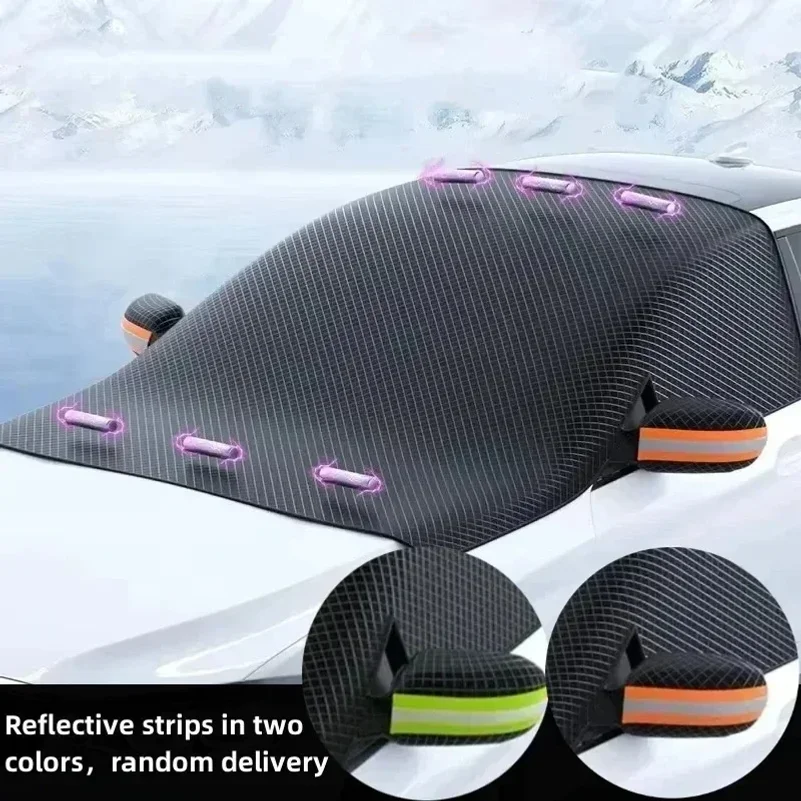 Auto Exterior Accessory Windshield Snow Ice Guard Summer Sun Protection Anti-UV Heat Shield for Car Front Window