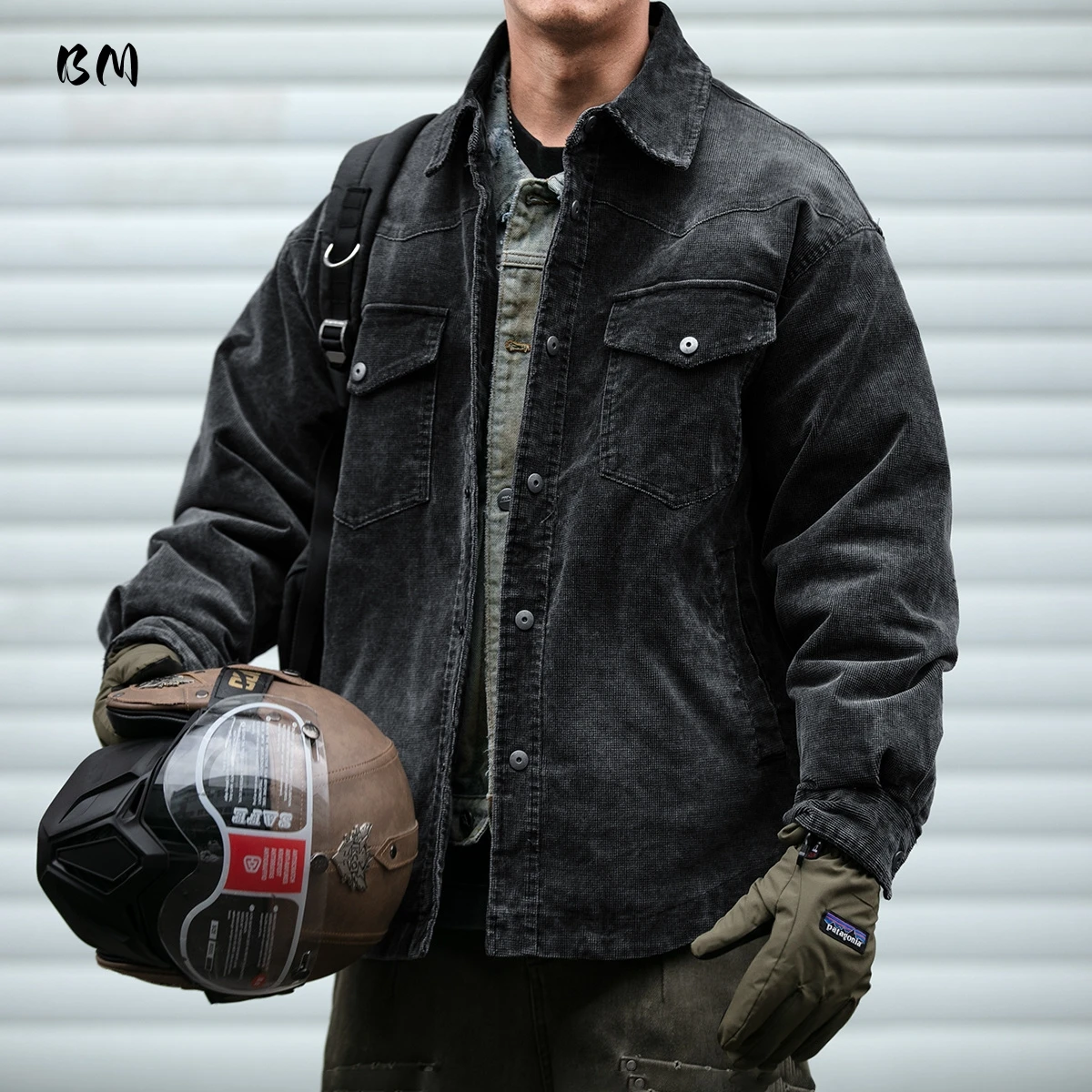 سترة رجالي يابانية عتيقة مغسولة سروال قصير للخريف والشتاء بطة بيضاء خفيفة الوزن دافئة عالية الجودة معطف مبطن منتفخ