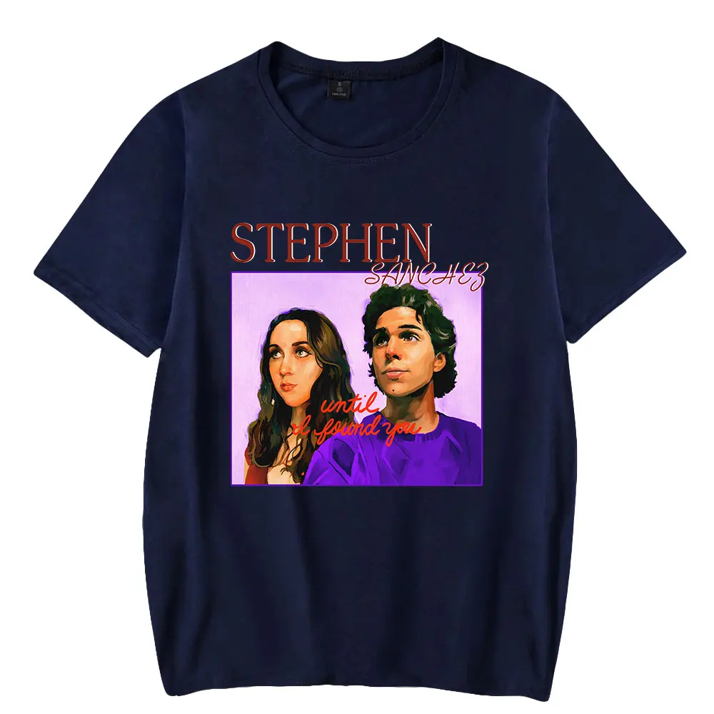

2026 Stephen Sanchez Tshirt Unisex Crewneck Short Sleeve Men Women T-shirt Casual Style Social Media Star Fashion Clothes