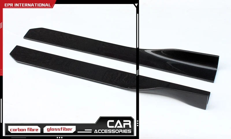 

Car Accessories Car Styling Universal Fitment Side Skirt Extension Add-on Type C (105cm length, 11cm width, 9cm Height)