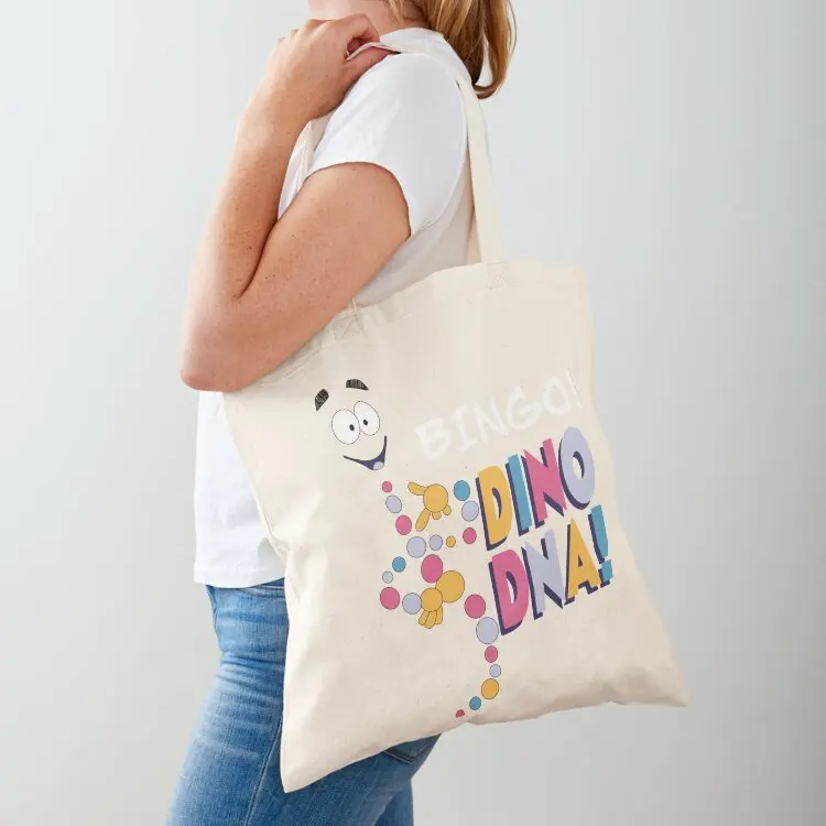 

Dino DNA Tote Bag custom fabric bag Shopping bags shopper bag woman Fabric