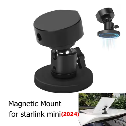Para Starlink Mini 2024 ángulo ajustable montaje magnético techo temporal montaje para salpicadero de coche para Starlink Mini accesorio