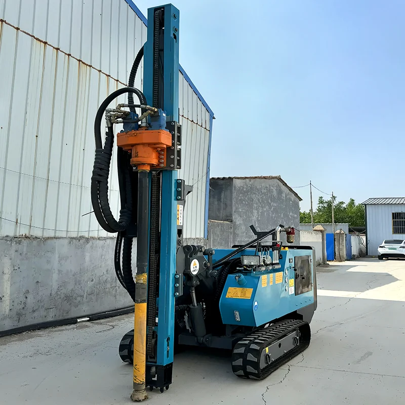 Advanced Customizable Diesel Hydraulic DTH Drilling System for Productive Surface Mining and Accurate Blasting Operations