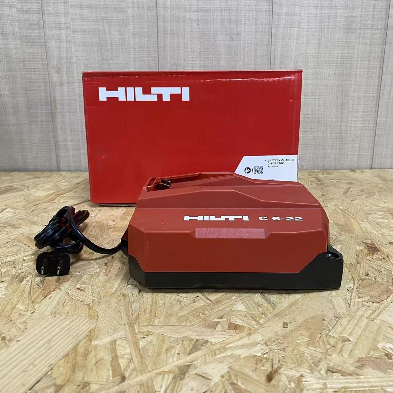 HILTI C 6-22 شاحن سريع لبطارية أداة الطاقة نورون 22 فولت مع سلك طاقة جديد 220 فولت
