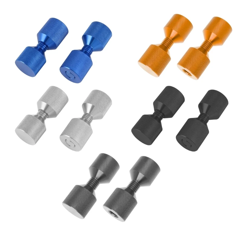 

2 шт./компл. прочные алюминиевые фланцевые штифты для труб, подходящие для сборки точного оборудования