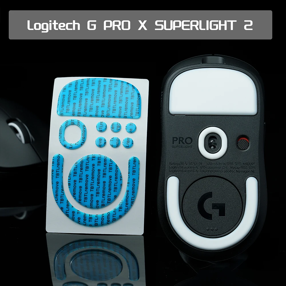 BTL Maus Füße Skates Für Logitech G PRO X Superlight 2 Drahtlose maus Ersatz Glide Füße Pads Maus Aufkleber Für G PRO X2