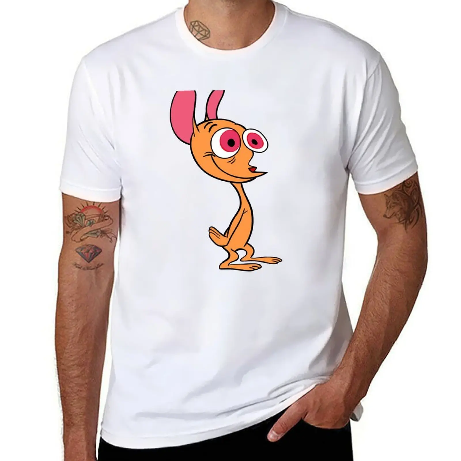 

Ren & Stimpy - Ren Hek T-Shirt t shirt for man t shirt man cotton T-Shirt