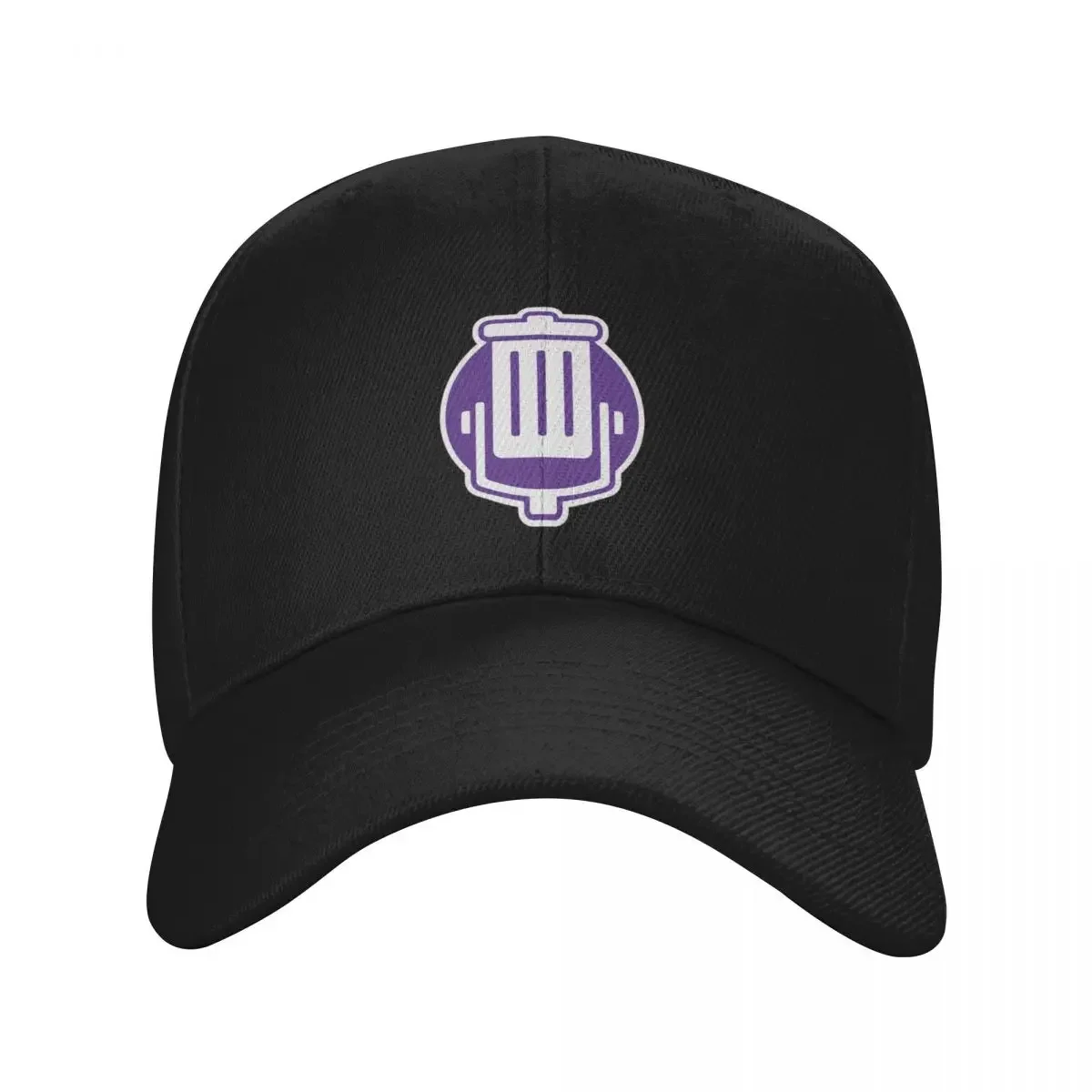 Trash Taste W/ Outline Purple BG Baseball Cap funny hat dad hat Women's Hats 2025 Men's