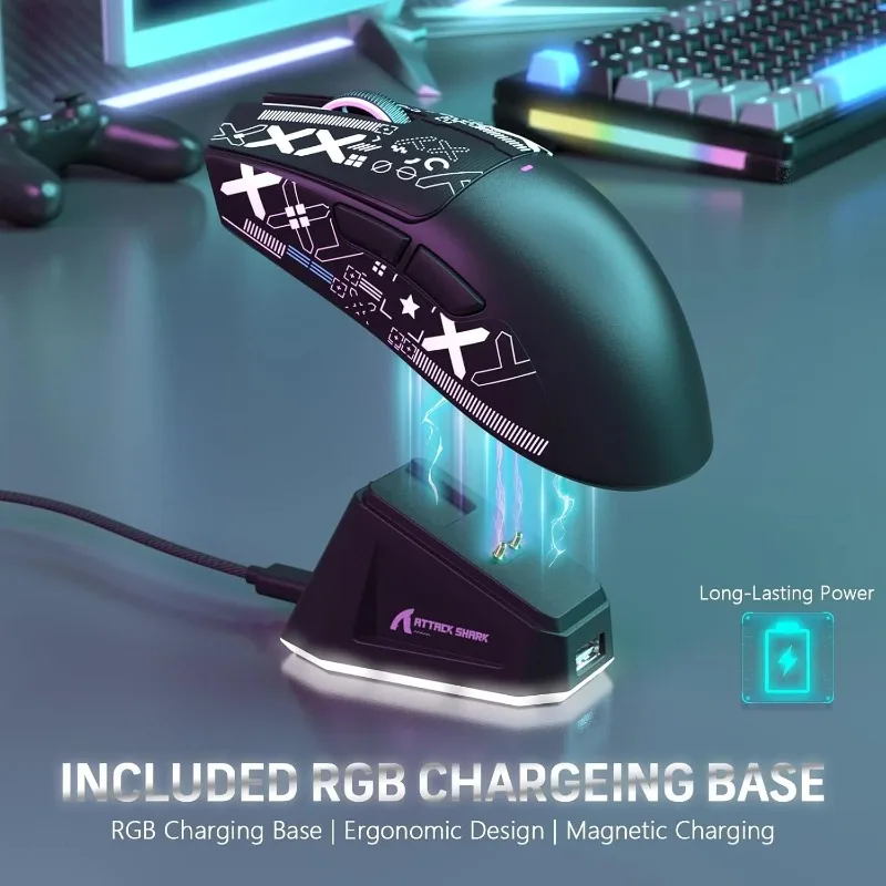ATTACK SHARK X11 Draadloze Gam - Pc Gaming X3D recensie en prijs