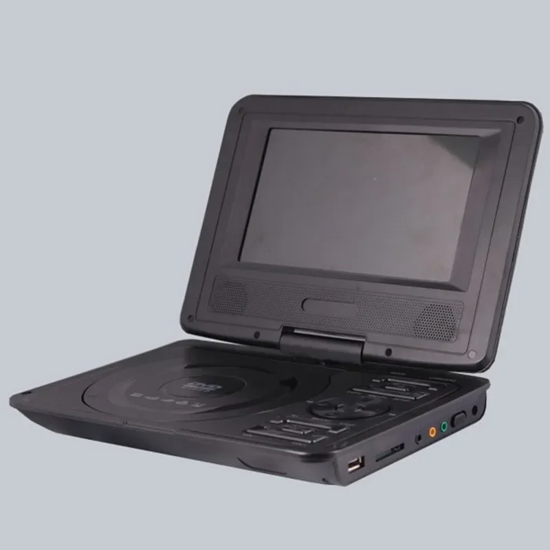 Portable 13 inch DVD VCD Players, EVD Game Function, 270 Degree Rotation/HD player with TV U disk interface CD USB Game Speaker