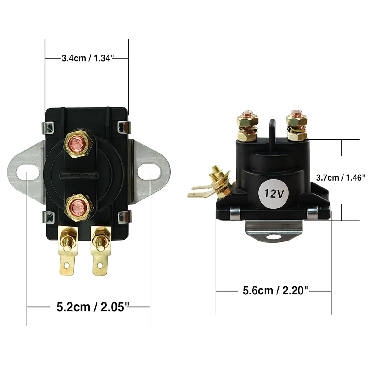 Interruttore solenoide Power Trim 12V per motori fuoribordo Mercury Mariner 35-275 HP 89- 846070   89-94318 MerCruiser 89-96158T