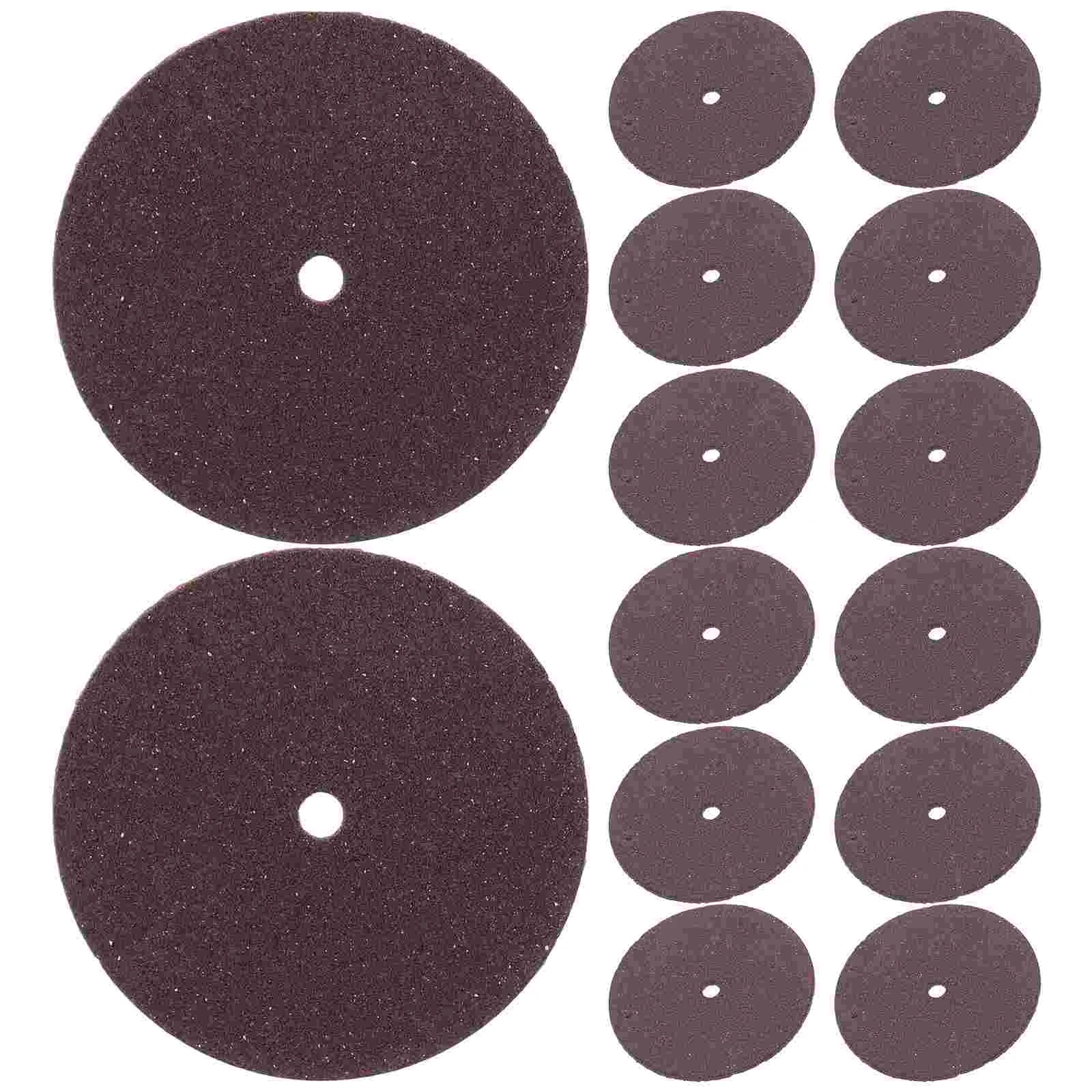 30 Pcs Cutting Piece Roulette Wheel Rotary Tool Resin Sanding Discs Glass Metal