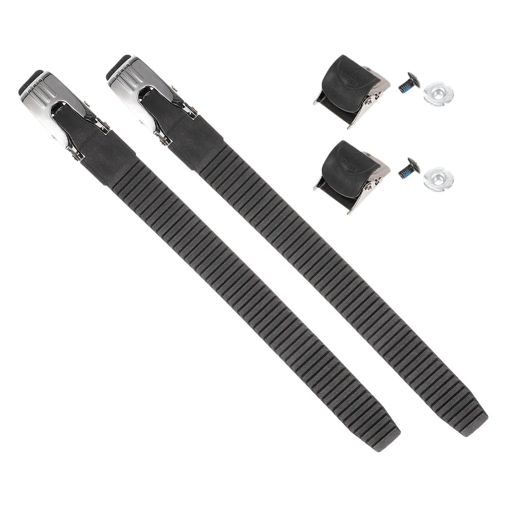 

2Sets Inline Skate Strap Buckle Replacement Durable Secure Roller Skate Belts Adjustable Energy Strap for Outdoor Indoor Skating