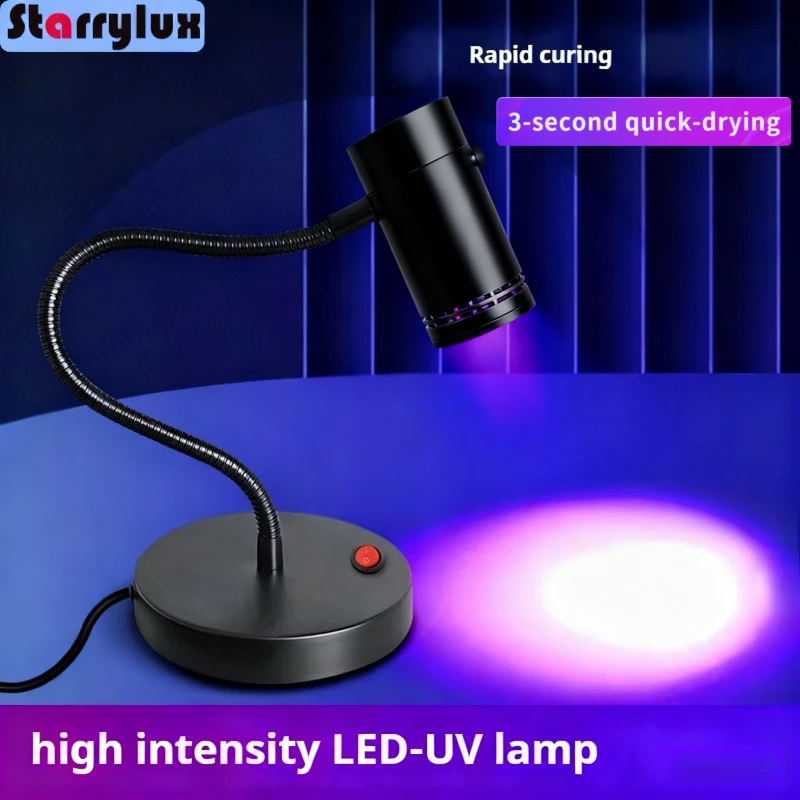 

60W LED UV Curing Lamp (395nm/365nm/405nm) for Glue, Ink, Coating & Crafts