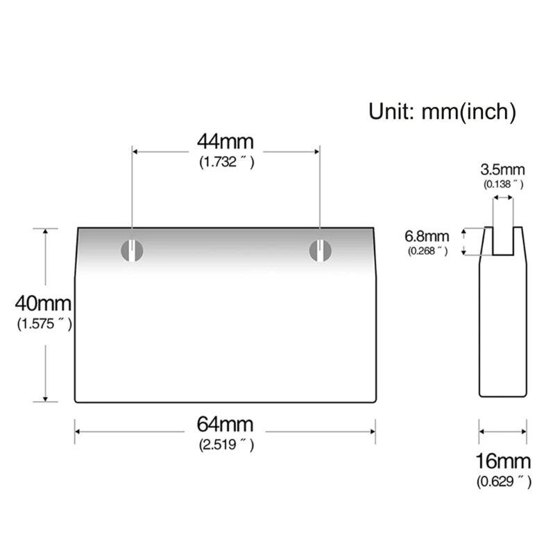 Guitar Fret Press Caul Pressing Tool Steel for Fingerboard Wire Replacement